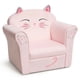 thumbnail image 4 of Costway Sofá para niños, sillón con dibujo de gato para niños con estructura de madera y pies antideslizantes, complemento de decoración resistente y ligero para niños y niñas, 4 of 5