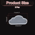 thumbnail image 2 of Uxcell 2 Pcs Moldes de Silicona para Posavasos en Forma de Nube Mediana para Manualidades DIY, 2 of 6