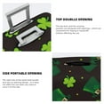 thumbnail image 5 of Daiia St. Patrick's Day8 Luggage Cover, Thickened Washable Travel Luggage Covers, Elastic Unique Baggage Covers for 18-20 inch Luggage-Small, 5 of 9