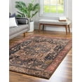 thumbnail image 3 of Rugs.com Medina Collection Rug – 5' x 8' Muted Rust Medium Rug Perfect For Bedrooms, Dining Rooms, Living Rooms, 3 of 9