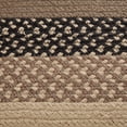 thumbnail image 6 of VHC Brands Jute Area Rug with Non-Skid Pad, Rectangular, Black & Tan, 60x96, 6 of 6