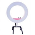 thumbnail image 5 of Impressions Vanity Foldable Tabletop Ring Light Stand for Live Stream (Black), 5 of 5