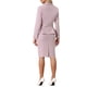 thumbnail image 3 of Conjunto de falda de 2 piezas para mujer INSPIRE CHIC, blazer peplum, falda lápiz de cintura alta, atuendo de trabajo XL rosa, 3 of 6