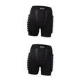 thumbnail image 3 of Sonducket Patinaje Esquí Almohadilla de cadera Protección Pantalones de cadera Rodillo transpirable para esquiar XXXL Negro XXXL 2piezas, 3 of 6