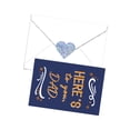 thumbnail image 2 of Siruishop Father's Day Card Includes Envelope Holiday Greeting Card for Dad Men Father Dark Blue, 2 of 8
