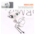 thumbnail image 4 of Cat Broche Pin Vintage CRISTAL CRISTAL SHAWL SHAYCH BROOCH CLIP Decoración Ornamento, 4 of 7