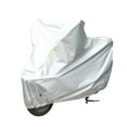 thumbnail image 1 of FUEENIRVA Silver Motorcycle Cover with Buckle and Strap Design for Uv Rain and Snow Protection, 1 of 8