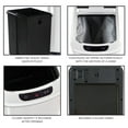 thumbnail image 4 of Hanover 9-Liter / 2.3-Gallon Trash Can with Sensor Lid in White, 4 of 11