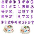 thumbnail image 3 of 40Pcs Alphabet and Number Fondant Cake Mould Set, Food-Grade Plastic Letter Molds, Ideal for Cake Decorating, Baking, and DIY Craft Projects, 3 of 9
