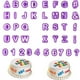 thumbnail image 3 of Juego de 40 Moldes de Fondant con Letras y Números Del Alfabeto para Hornear, Decorar Pasteles y Galletas de Plástico con Símbolos para Manualidades y Repostería., 3 of 7