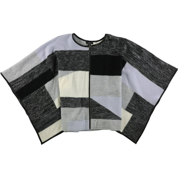 Alfani Womens Colorblocked Knit Sweater, Blue, X-Large