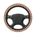 thumbnail image 3 of Fotbe Rose Flowers Steering Wheel Cover Universal 15 in Car Accessories for Men Women,Steering Wheel Protector Comfortable Protective Case for SUV Sedan Decor, 3 of 8