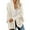 Beige, variant on IROINNID Women's Mid-Length Cardigan Solid Color Long Sleeve Cardigan Autumn Casual Coat Top, Gray