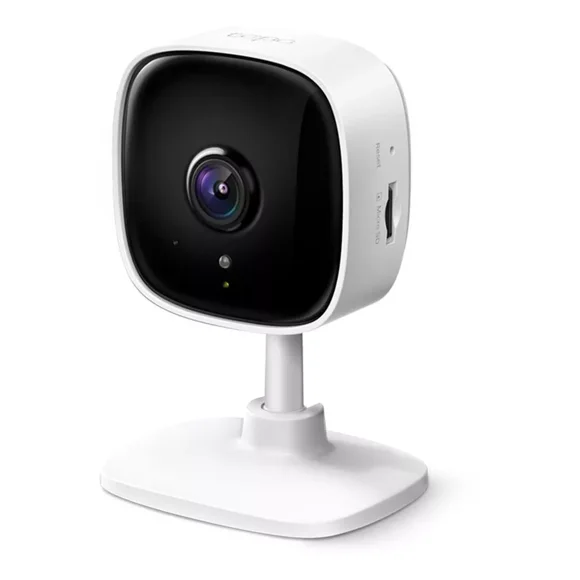 TP-LINK Cámara de seguridad para interiores 2MP TAPO-C100 WIFI Máxima protección Audio 2 vias Micrófono y altavoz integrado Vídeo de Alta Definición Detección de humanos Almacenamiento seguro