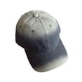 thumbnail image 2 of Baseball Cap for Boys Girls Denim Snapback Hats Size 0-15 Teens Youth Trendy Gradient Printed Breathable Athletic Workout Ball Hat, 2 of 3