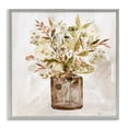 thumbnail image 5 of Stupell Industries Earthy Mixed Botanicals Floral Blossoms Watercolor Detail Painting Gray Framed Art Print Wall Art, Design by Carol Robinson, 5 of 5