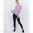thumbnail image 5 of Real Essentials 5 Pack: Women's Dry Fit Tech Stretch Short-Sleeve Crew Neck Athletic T-Shirt (Available in Plus Size), 5 of 7