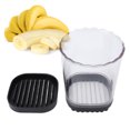 thumbnail image 1 of Cortador Tazas Frutas, Verduras Speed ​​​​​​Fruit Slicer Cortador Verduras Acero Inoxidable Gadget Cocina Cortador Frutas Con Placa De Empuje Para Plátano Fresa Huevo Gadget, 1 of 7