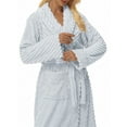 thumbnail image 4 of MOSHU Premium Robes for Women Super Soft Cozy Fleece Womens Robe Plush Long Bathrobe with Pockets, 4 of 8