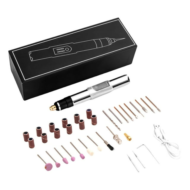 BTOER Cordless Electric Engraving Pen USB Rechargeable Rotary Tools Carving Machines