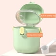 thumbnail image 3 of Portable Baby Formula Dispenser with Scoop and Multiple Storage Compartments - Perfect for Traveling with Infants, Toddlers, and Children, Red, 3 of 7