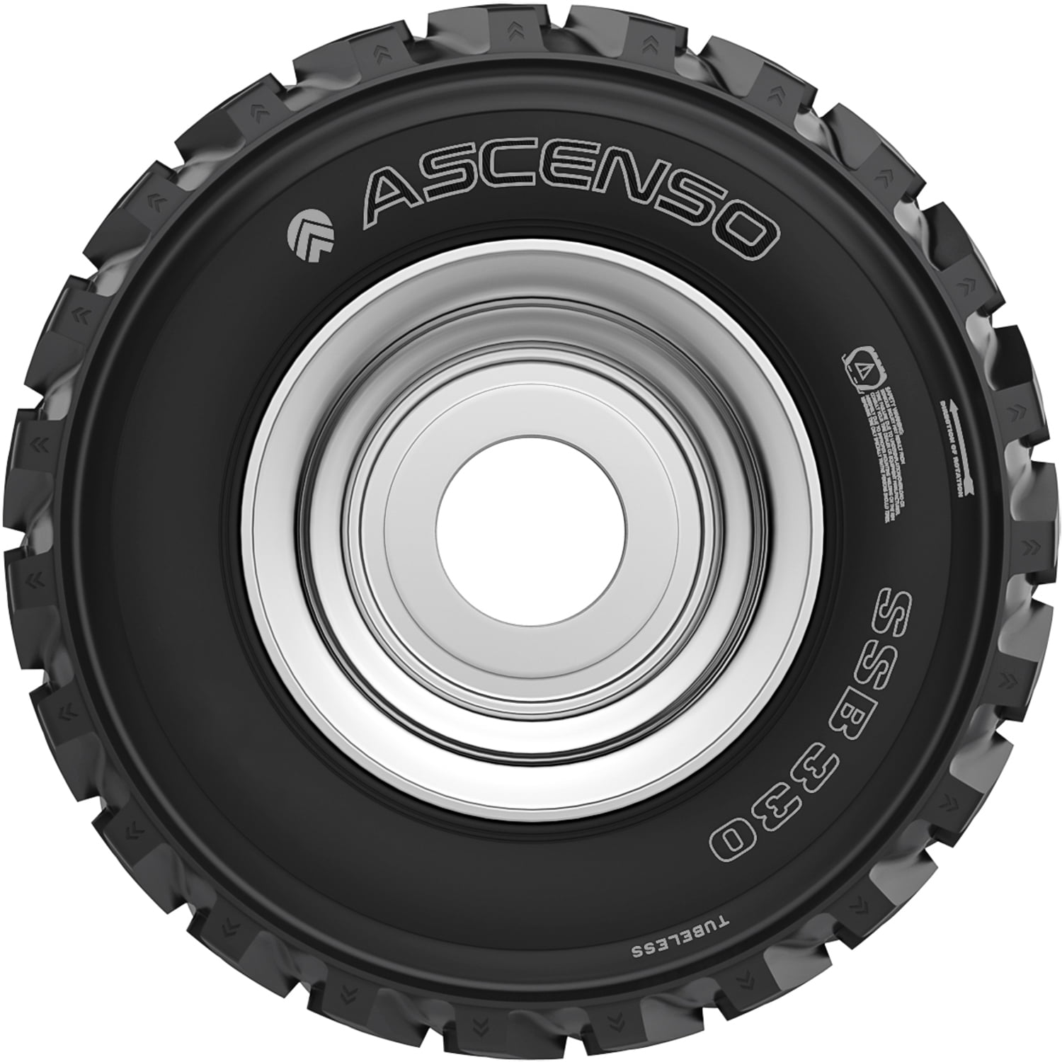 Ascenso SSB 330 10-16.5 D/8PLY Commercial Tire