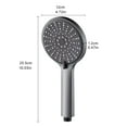 BSGSH Clearance Shower Head High Pressure Handheld Showerhead With 5
