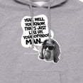 thumbnail image 2 of The Big Lebowski - That's Just Like Uh, Your Opinion - Men's Pullover Hooded Fleece Sweatshirt, 2 of 5