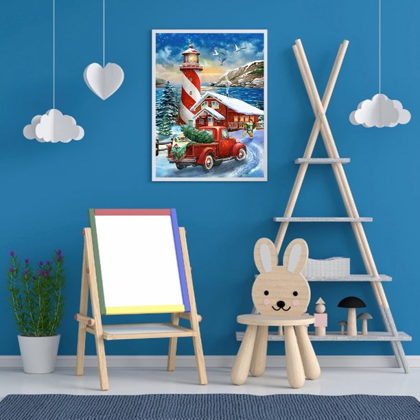 Cuadros Decorativos 5D DIY diamante pintura coche faro completo redondo taladro mosaico arte cuadro Decoración Ndcxsfigh Nuevos Originales