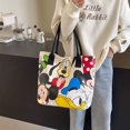 thumbnail image 3 of Bolso de lona de Mickey para mujer, bolso de gran capacidad, bolso de mano con perro Goofy de dibujos animados, bolso grande de hombro, novedad de 2025, 3 of 4