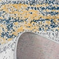 thumbnail image 5 of KUKOON Ochre & Grey Abstract Living Area Rug, 5 of 5