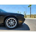 thumbnail image 6 of Set of 20" Satin Silver Flow Forged Anniversary Style Wheels for Dodge Charger or Challenger Widebody (20x11, Minus 2.5mm Offset), 6 of 7