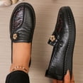 thumbnail image 5 of Office Womens Orthopedic Shoes, Office Women Shoes Slip On, Loafers for Women Business Casual Shoes Comfortable Lightweight Penny Loafers Slip On Work Shoes Comfort Walking Flats, Black 5.5, 5 of 8