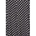 thumbnail image 5 of Women's Plus Size Loose Fit Scoop Neck 3/4 Sleeve Polka Dot Patterned A-Line Long Dress, 5 of 5