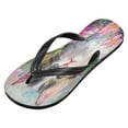thumbnail image 2 of YAZAOOSummer Flip Flops Creatively Whiskered Wonder in Petals Simple Beach Sandals, 2 of 8