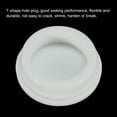 thumbnail image 4 of Uxcell Silicone Rubber Hole Plug White Stopper for 44-45mm Hole 2 Pack, 4 of 5