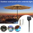 thumbnail image 1 of Patio Umbrella Lights Cordless Fairy String Lights 8 Brightness Mode 112 LED Parasol String Light Waterproof Umbrella Pole Solar Lights for Patio Camping Tents, 1 of 9