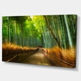 thumbnail image 1 of Designart - Arashiyama Bamboo Grove Japan - Oversized Forest Canvas Artwork, 1 of 2
