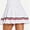 White, variant on Womens Long Skirts Women's Basic Versatile Stretchy Flared Casual Mini Skater Skirt