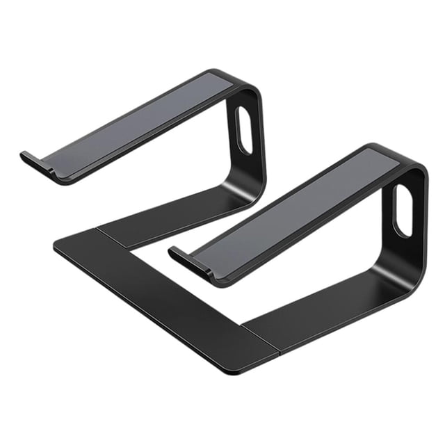 Soporte Portátil para Computadora Portátil Soporte de Suministros de Oficina Soporte de Refrigeración de Base Soporte para Computadora Portáti Negro Soledad Soporte para computadora portátil