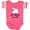 Football Pink and White, variant on Inktastic My Busia Loves Me Baby Lamb Boys or Girls Baby Bodysuit