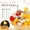 5PC Colors Set, variant on Stainless Steel Fruit Picks Reusable Cocktail Picks 304 Metal Food Appetizer Toothpicks for Dessert Decoration Fruit Plate Garnishing and Daily Party Snack Serving.