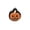 A004- Orange (Flat), variant on Halloween Pumpkin 3D Printed Squeeze 1.5 X 1.5 X 1 Inch Spooky Halloween Decor Relaxation Toys Halloween Party Favors for Student Small Halloween Decoration Single Pack