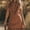 Brown, variant on Morttic Sexy Sleeveless Fringe Dress for Women – Deep V-Neck Solid Color Faux Leather Bodycon Mini Dress with Zip Up Beige,M