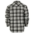 thumbnail image 2 of Gioberti Mens Checkered Flannel Jacket With Velvet Underlining, 2 of 5