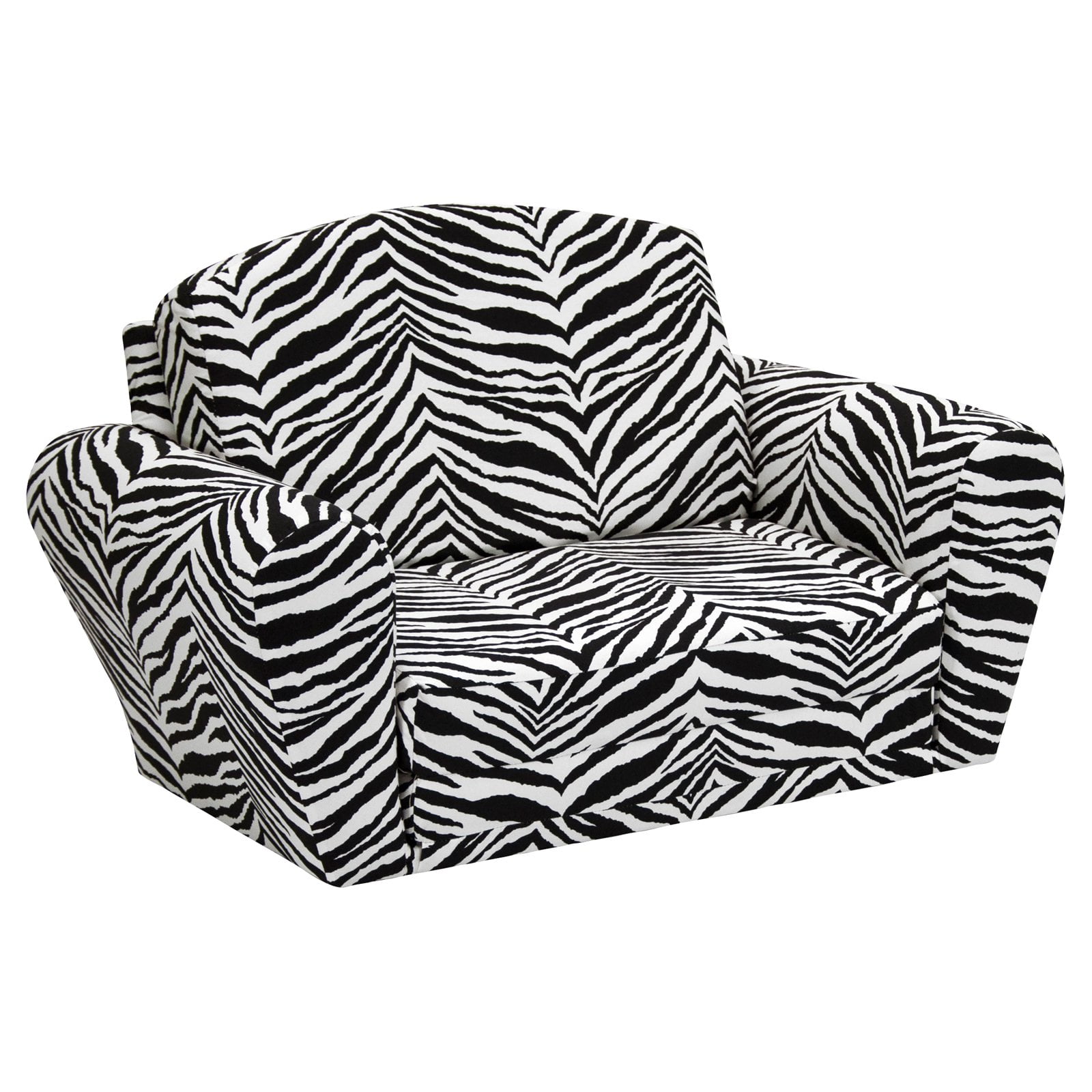 Kidz World Tunisia Black White Sleepover Sofa Tunisia Black White Sleepover Sofa