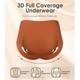 thumbnail image 4 of Womens Underwear Seamless Full Coverage Breathable Briefs No Show Silky Stretch High Waisted Ladies Panties 6 Pack, 4 of 7