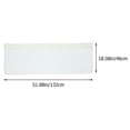 thumbnail image 2 of USHOBE Short Drape for Bedroom Living Room Decor Beige Polyester Window Curtain Light Filtering Privacy Drape 1pc 45.5x63.5in, 2 of 8