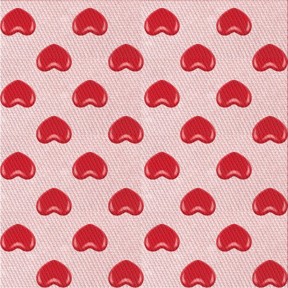 Ahgly Company Machine Washable Indoor Square Transitional Light Rose Pink Area Rugs, 7' Square