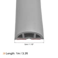 thumbnail image 2 of D30 3.3ft Floor Cord Cover, Cord Cover Floor, Wire Cover, Grey, 2 of 5